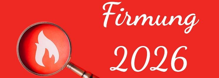 Logo Firmung 2026 on fire