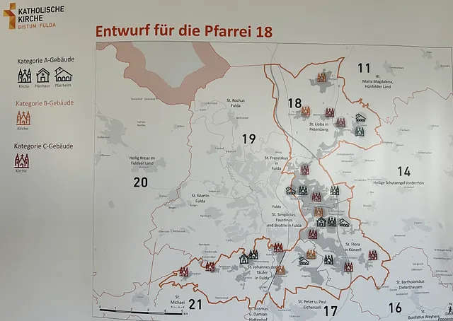 Immobilienkonzept Pfarrei Nr. 18 Übersicht Entwurf