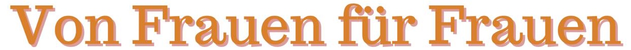 Von Frauen für Frauen Plakat