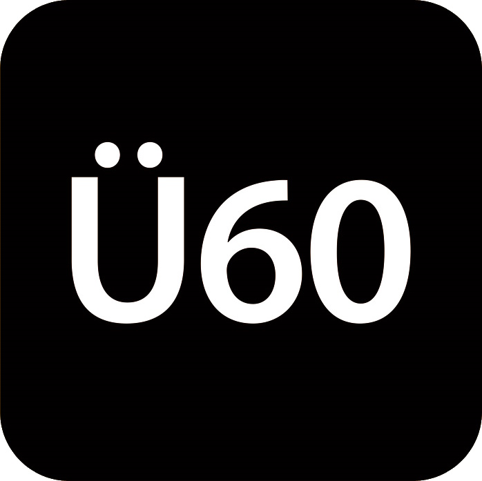 Ü60-Aufschrift
